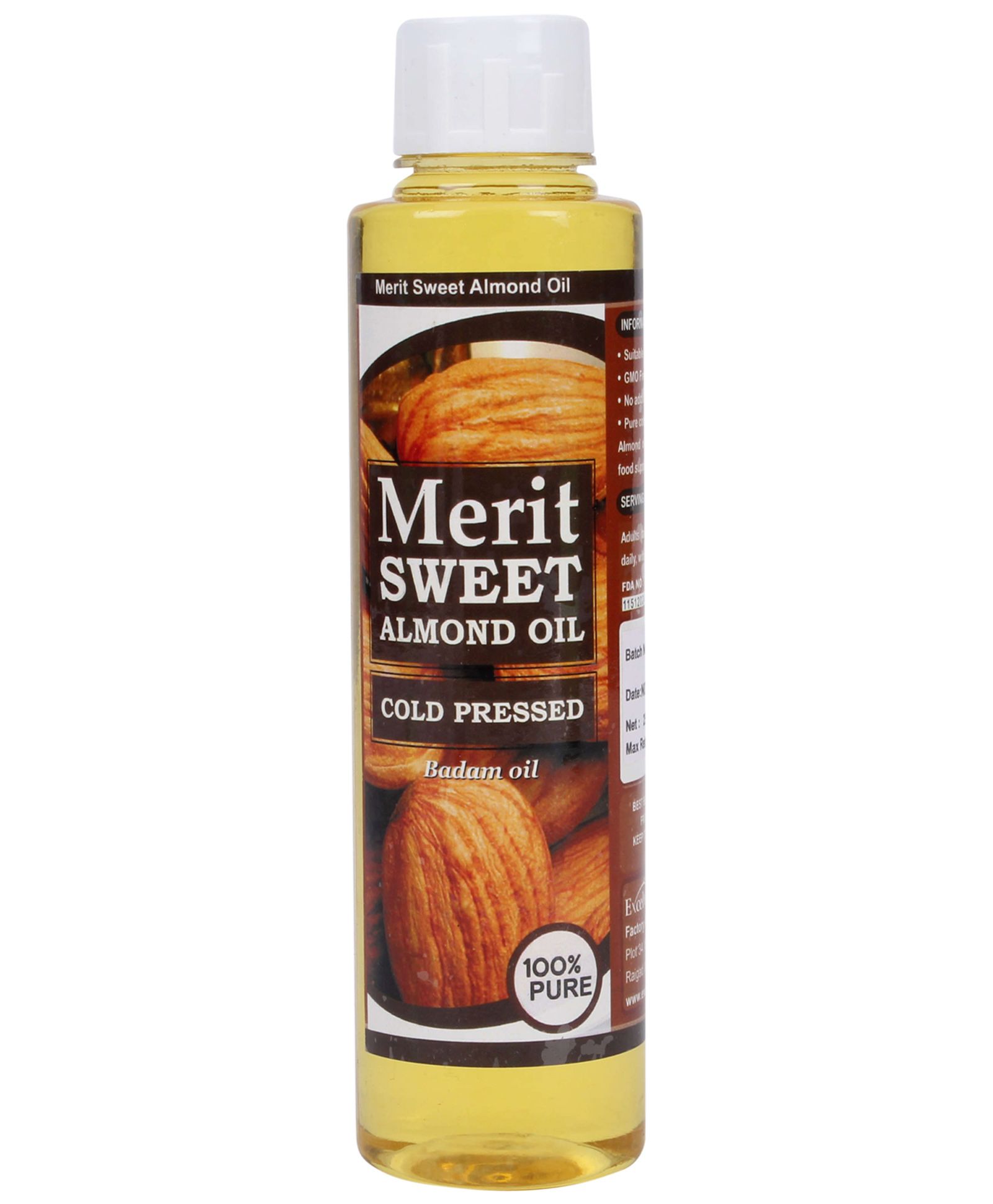Merit Sweet Almond Oil 250 ML Pack